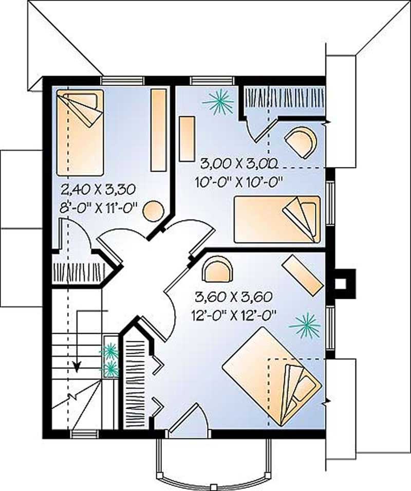 Upper Level Floor Plan