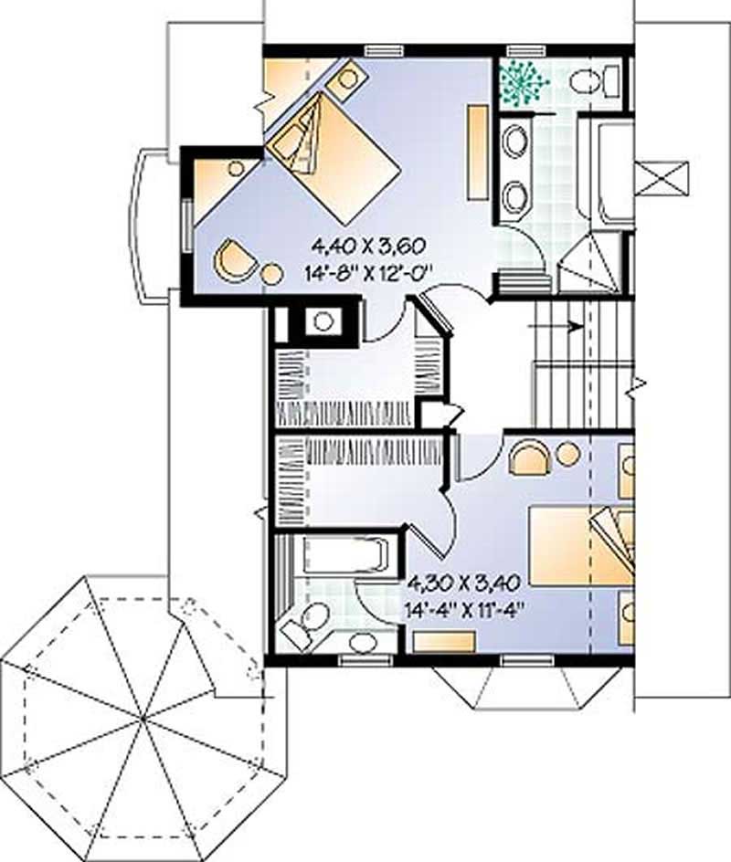 Upper Level Floor Plan