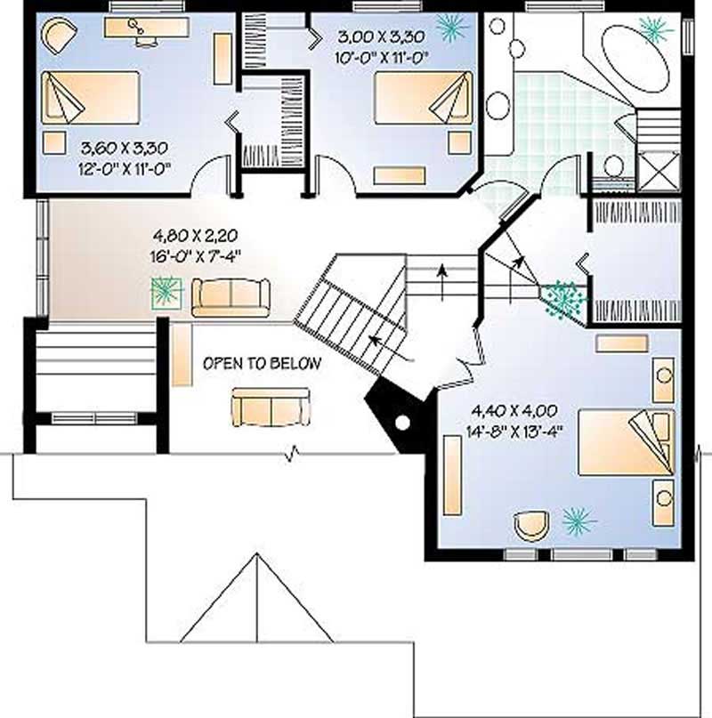 Upper Level Floor Plan