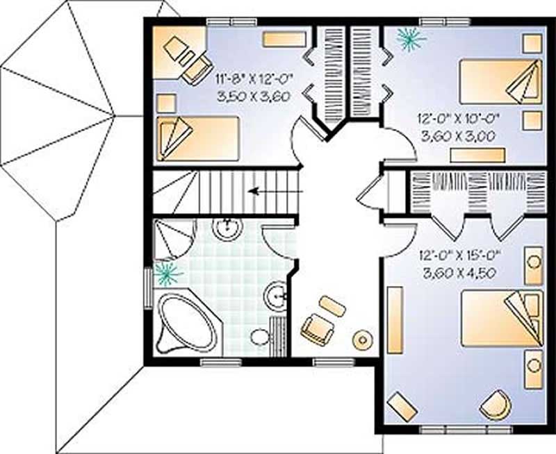 Upper Level Floor Plan