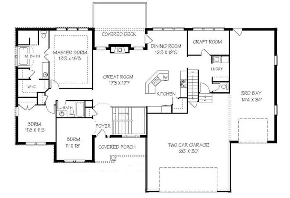 Floor Plan Main Level