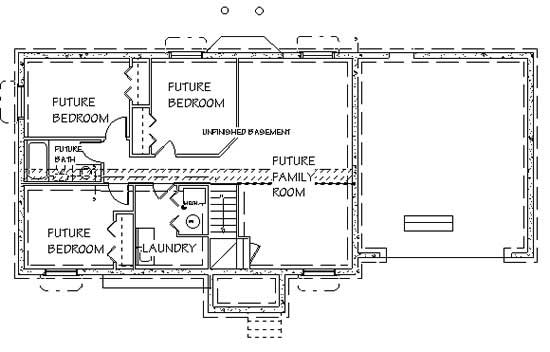 Lower Level Floor Plan