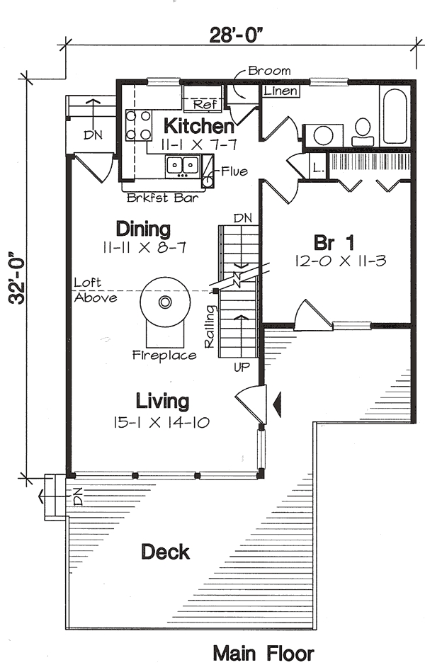 Floor Plan First Story