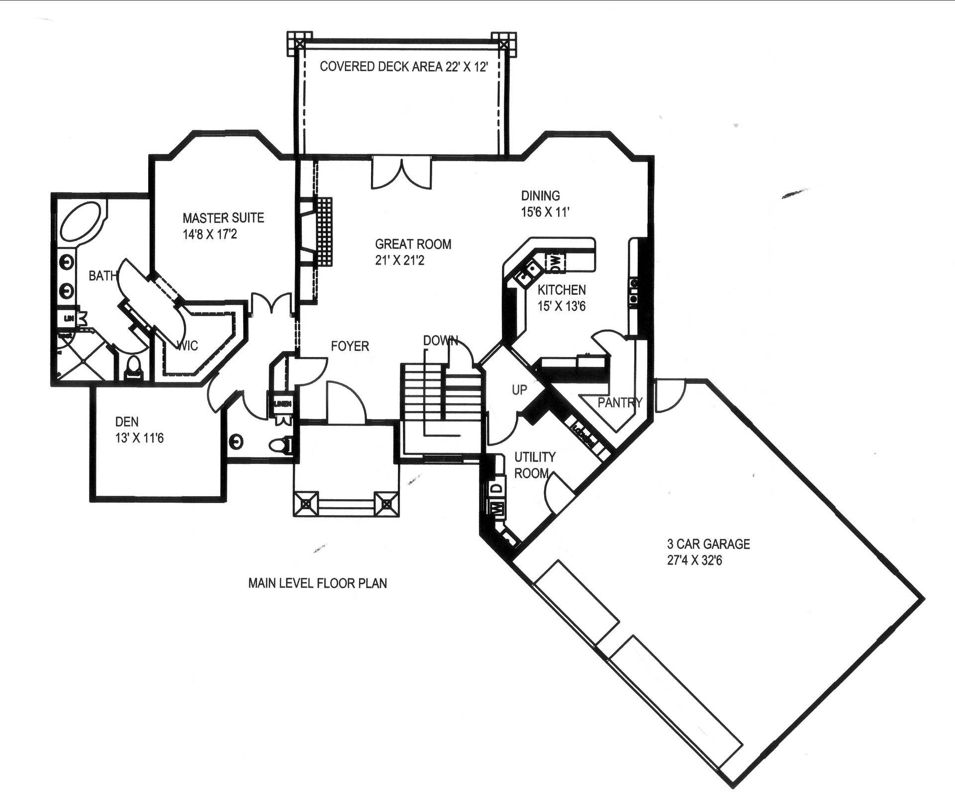 Floor Plan Main Level