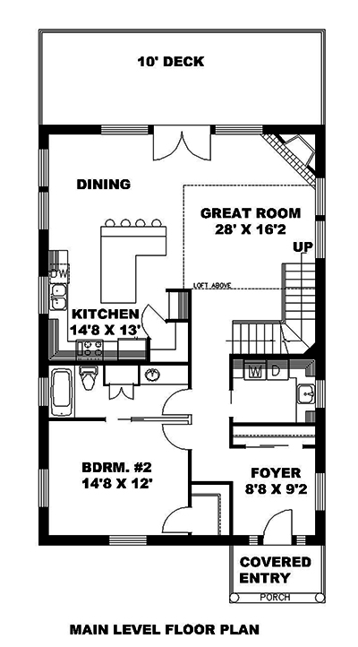 Floor Plan Main Level