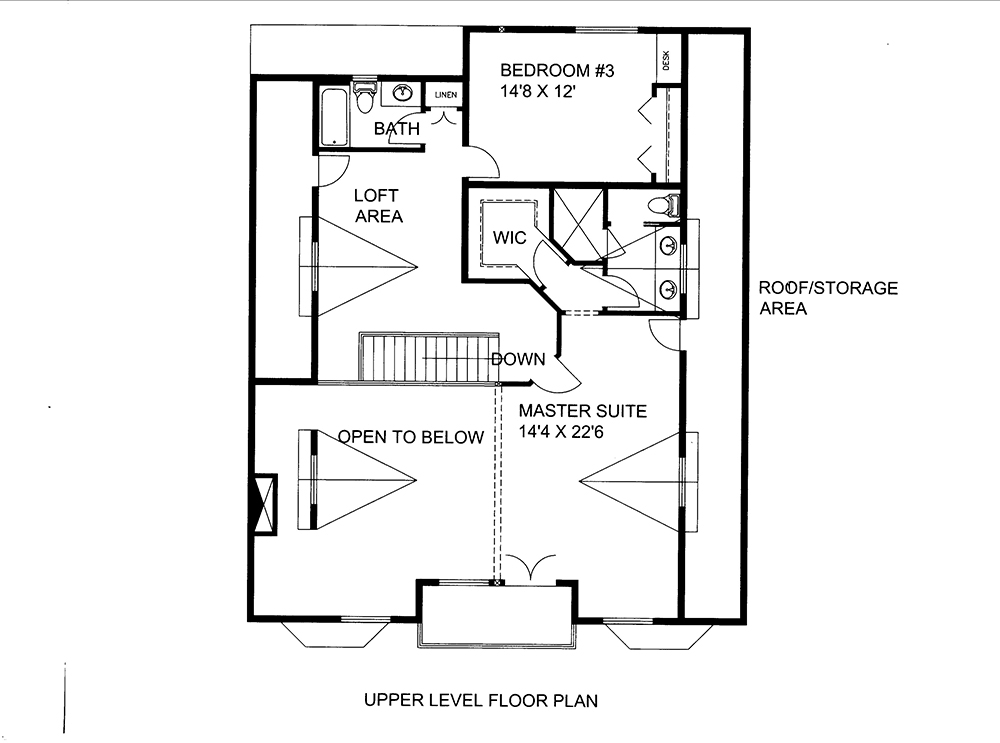 Floor Plan Upper Level