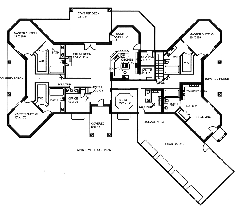 Floor Plan Main Level