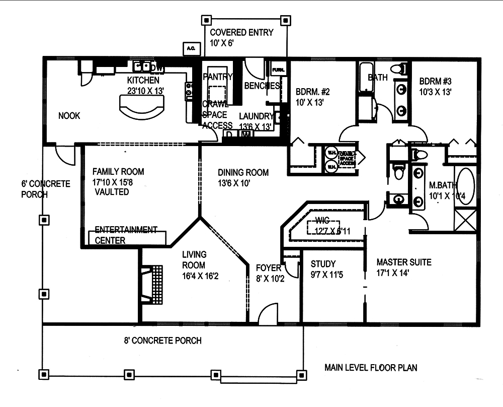 Floor Plan Main Level
