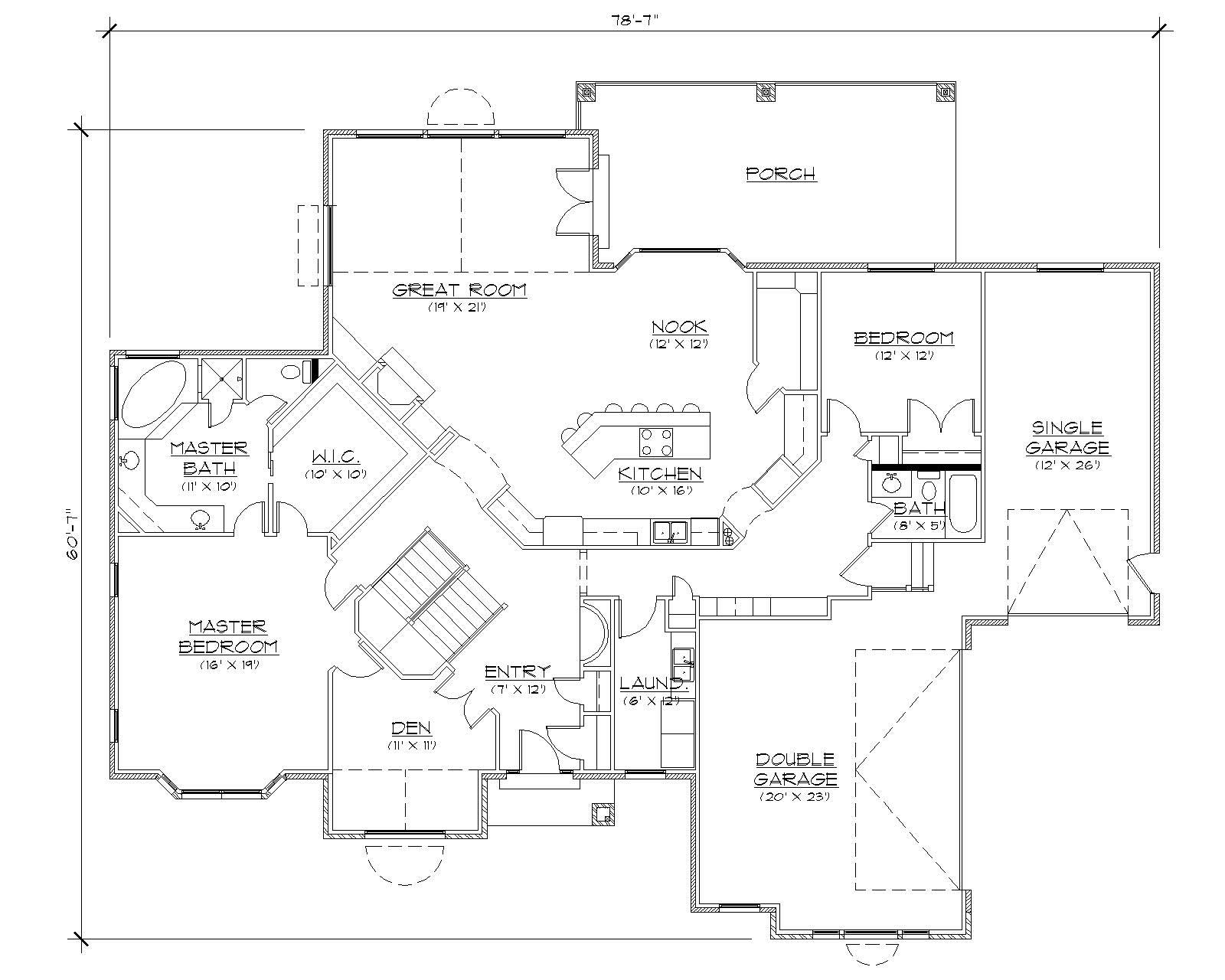 Floor Plan First Story