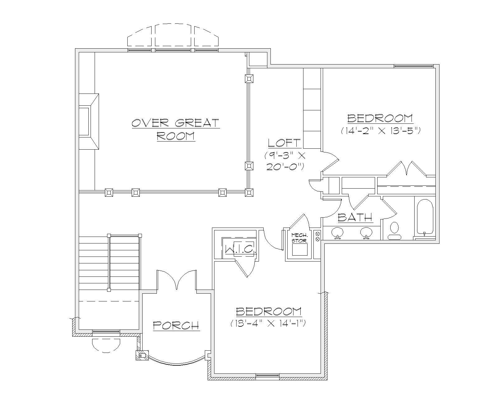 Floor Plan Second Story