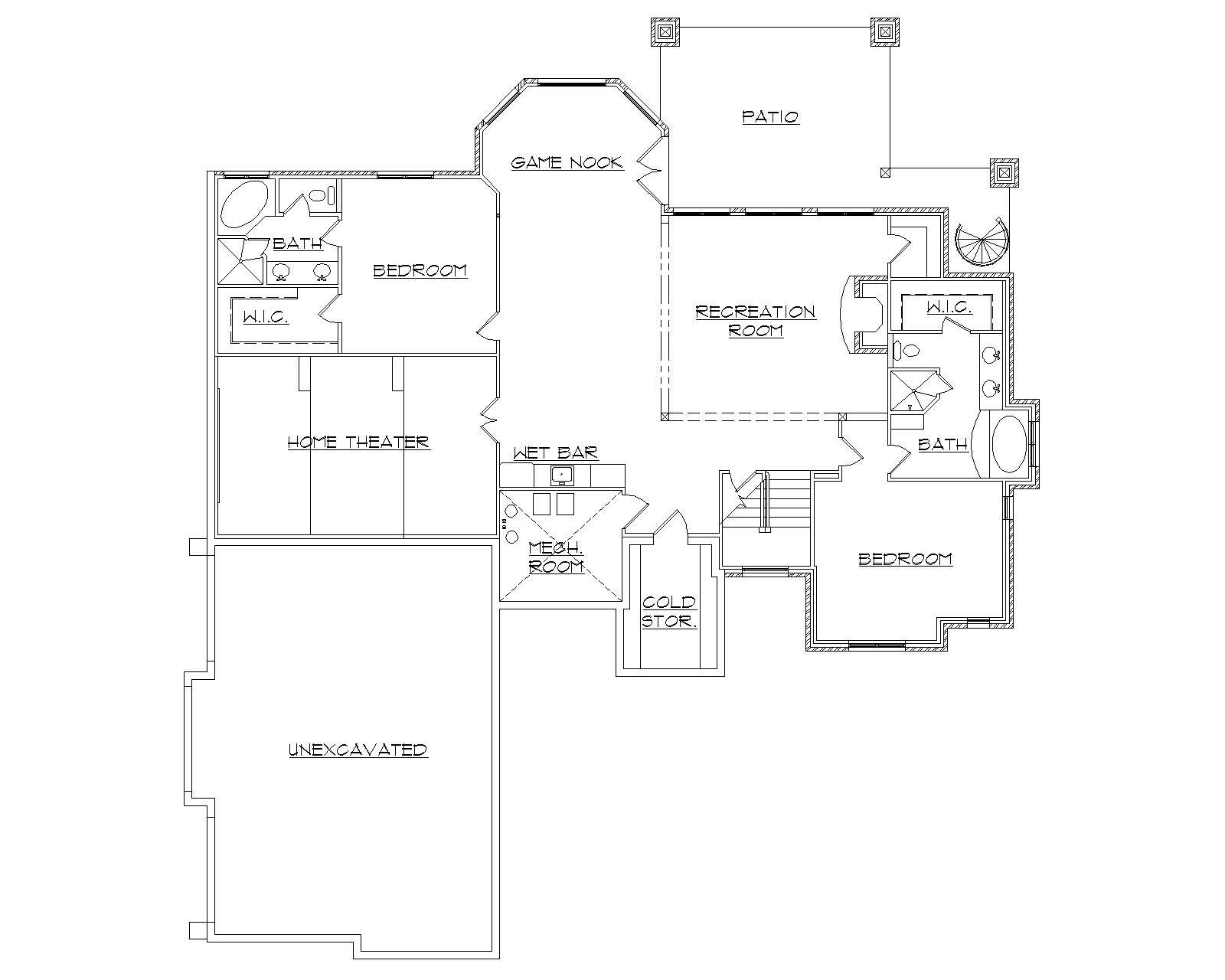 Floor Plan Basement