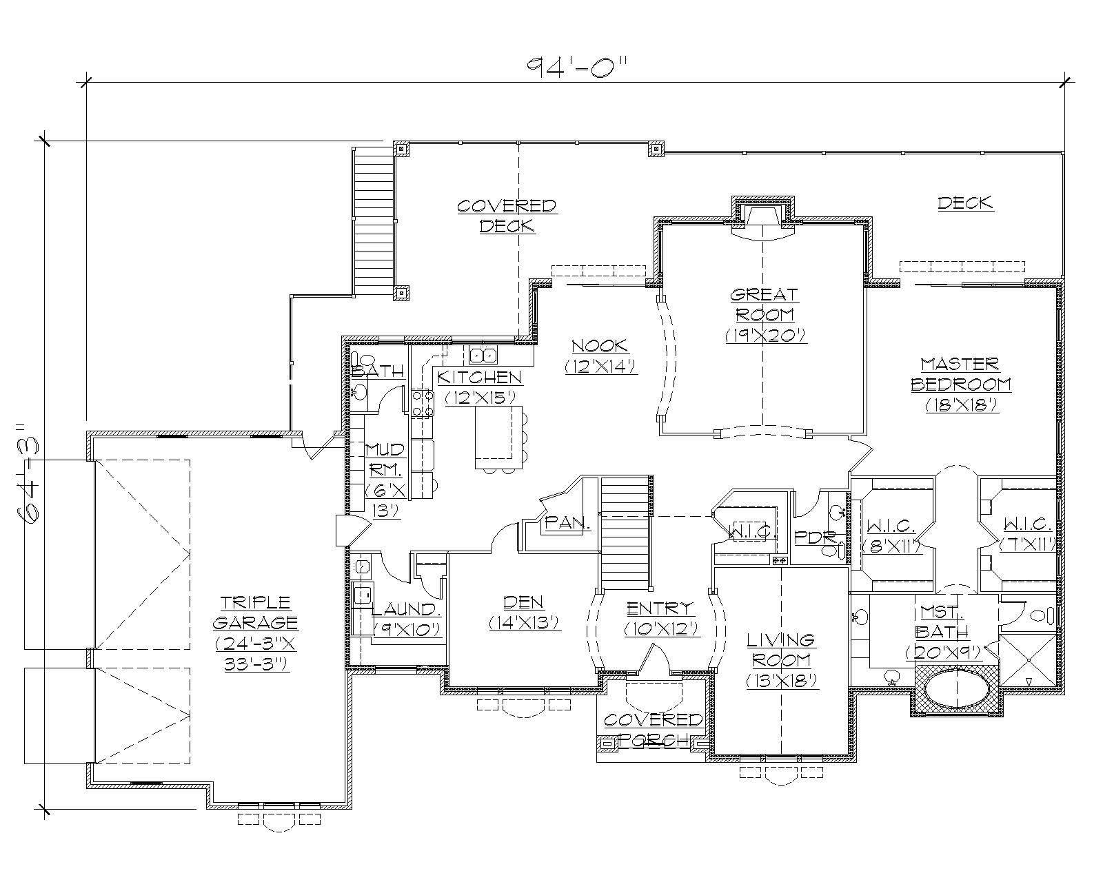 Floor Plan First Story