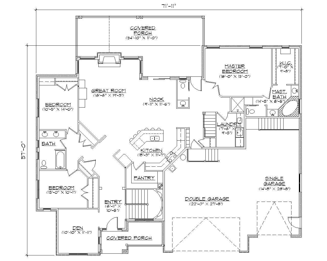 Floor Plan First Story