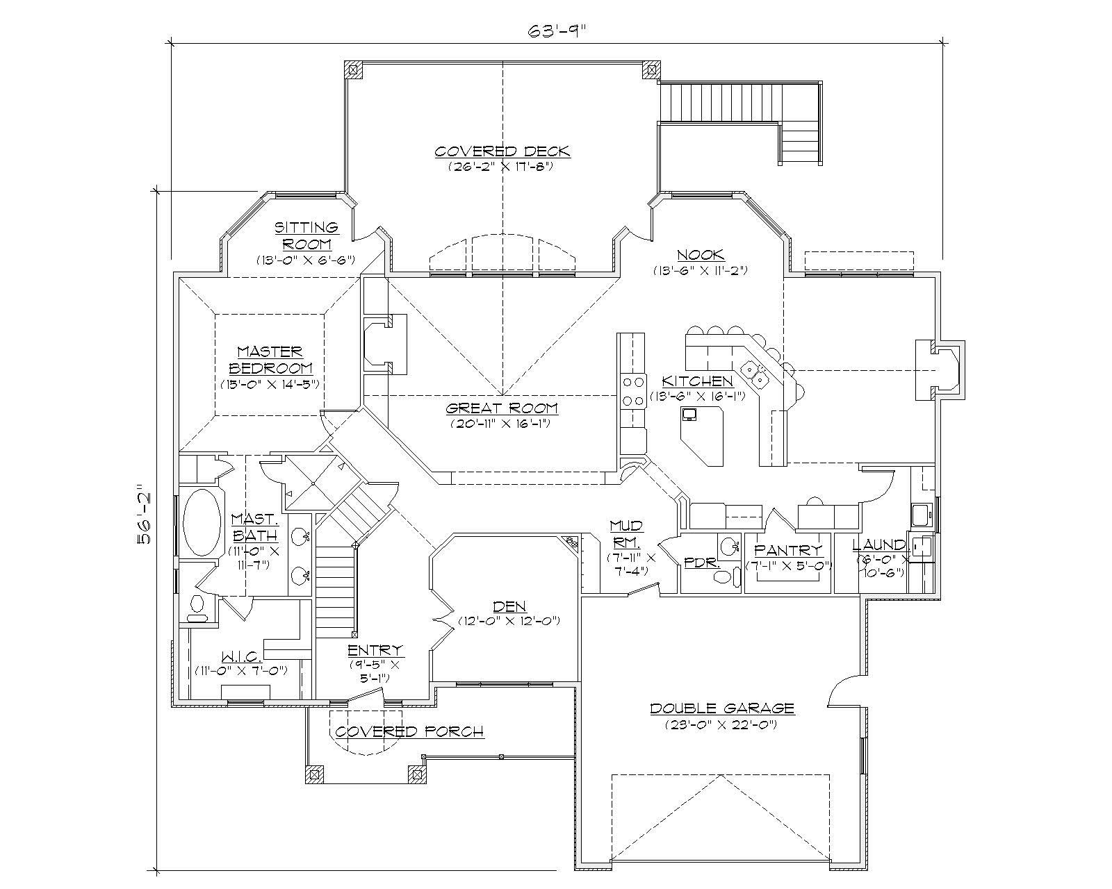 Floor Plan First Story
