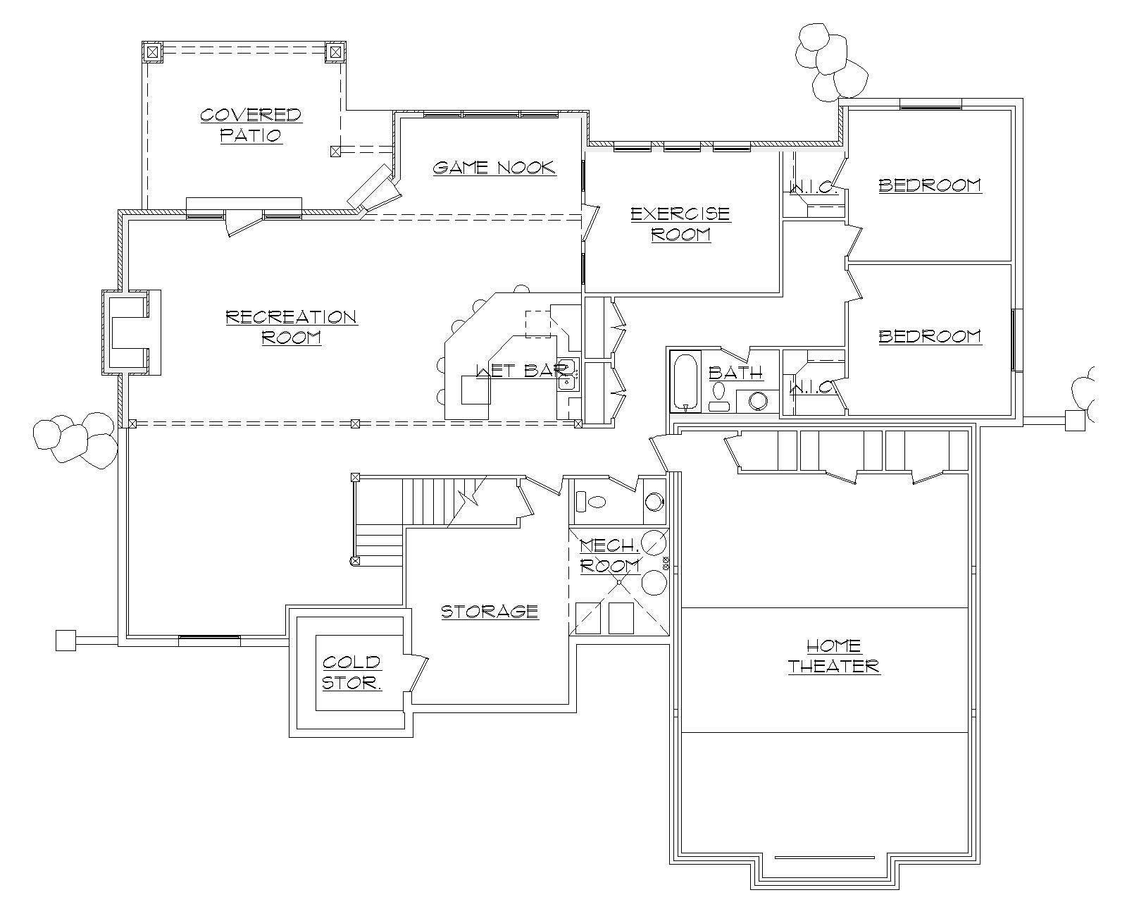 Floor Plan Basement