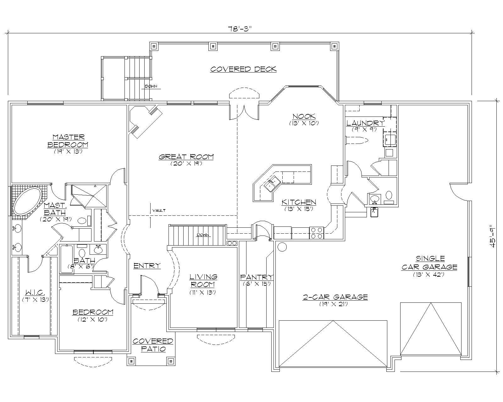 Floor Plan First Story