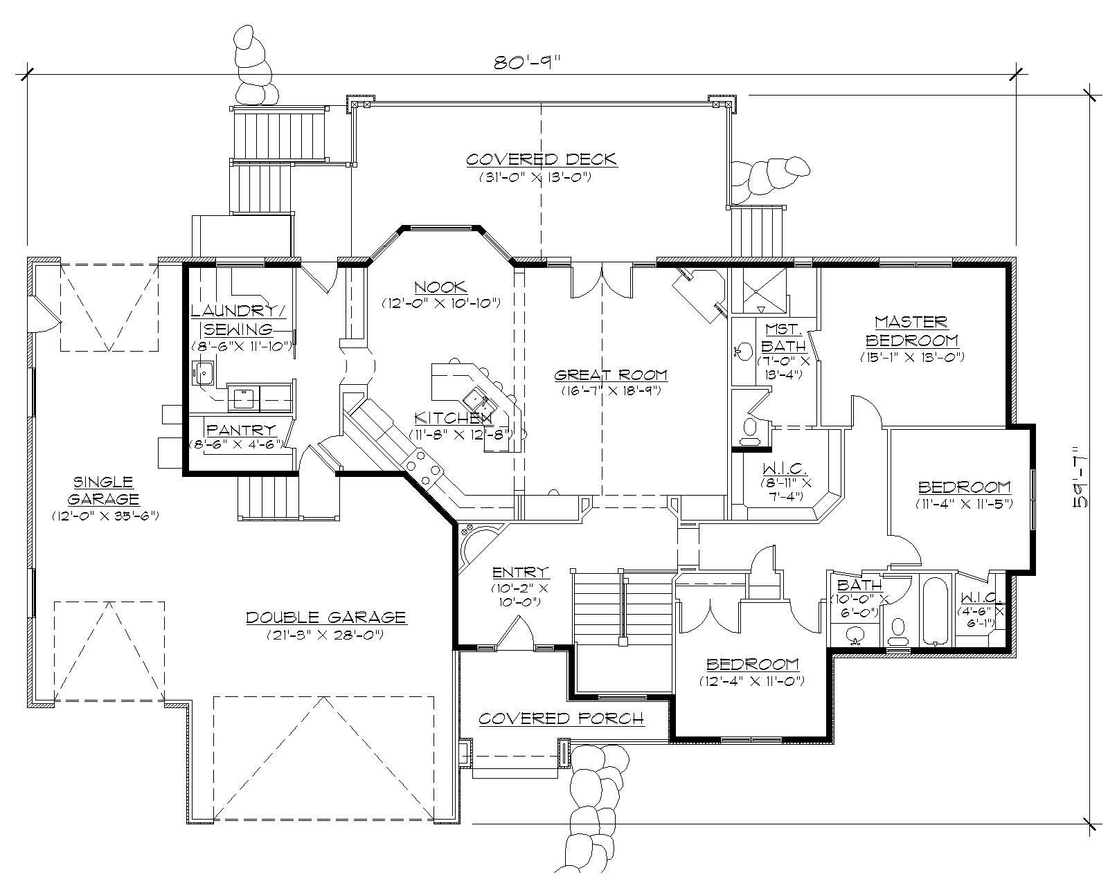 Floor Plan First Story