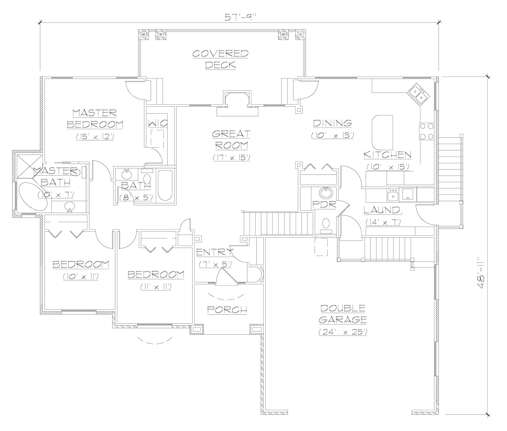 Floor Plan First Story