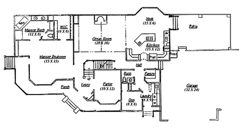 Floor Plan First Story