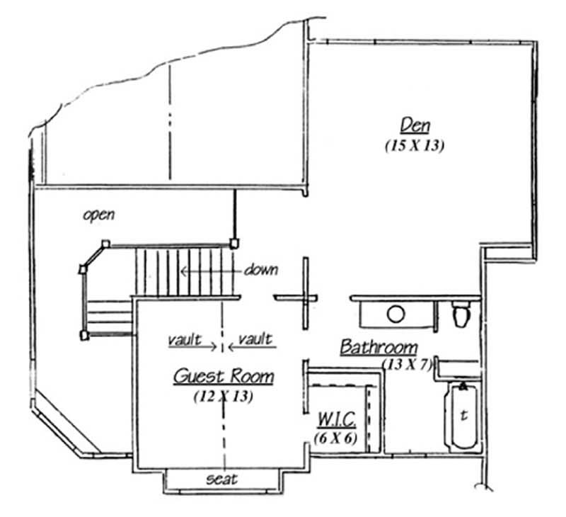Floor Plan Second Story