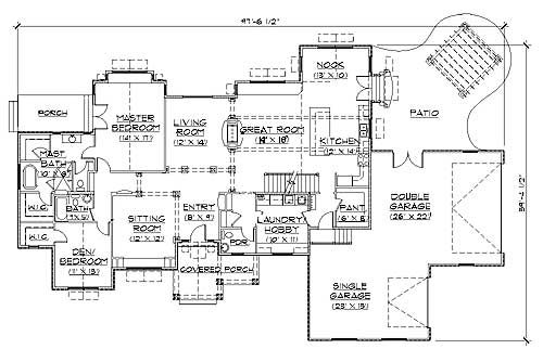 Floor Plan First Story