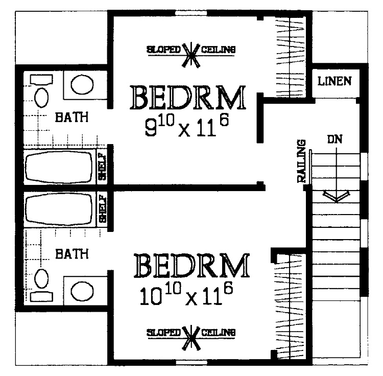 Floor Plan Upper Level