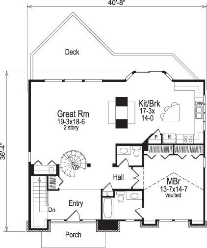 Floor Plan Main Level