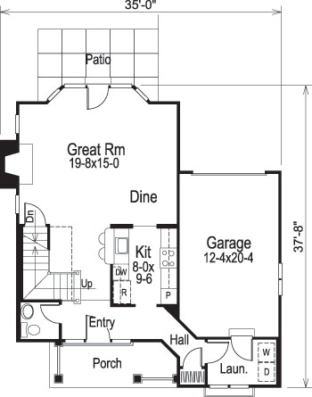 Floor Plan Main Level