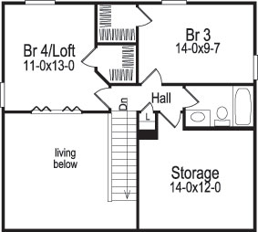 Floor Plan Upper Level
