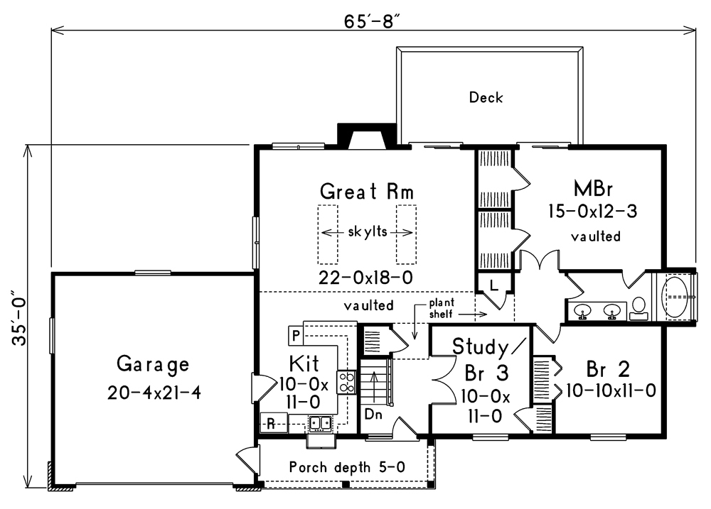 Floor Plan Main Level