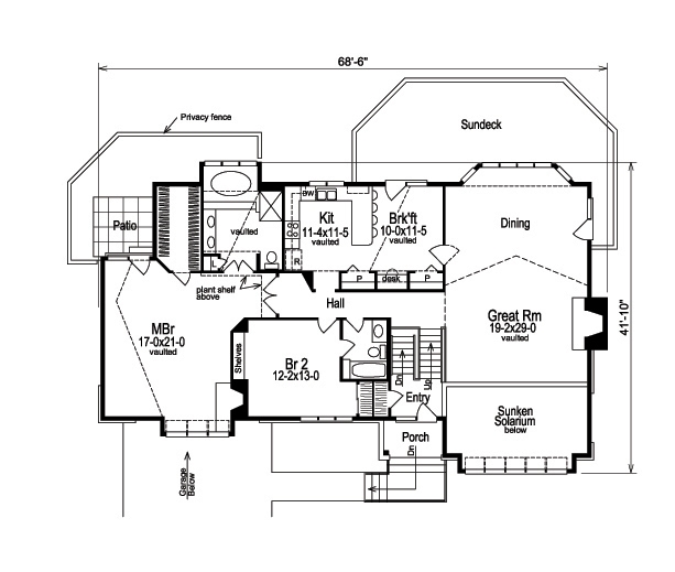 Floor Plan Main Level