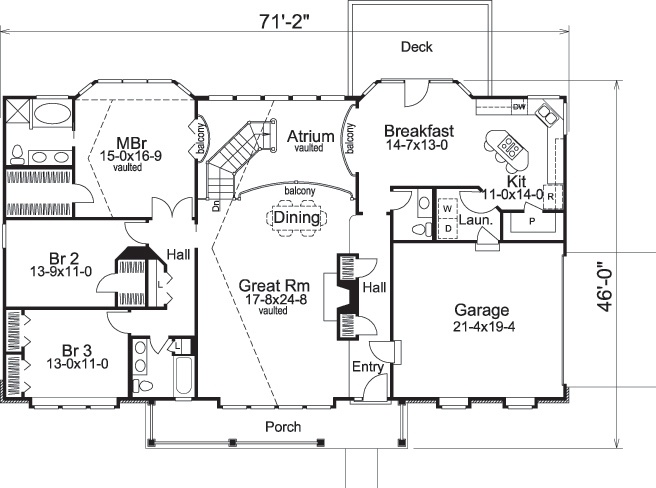 Floor Plan Main Level