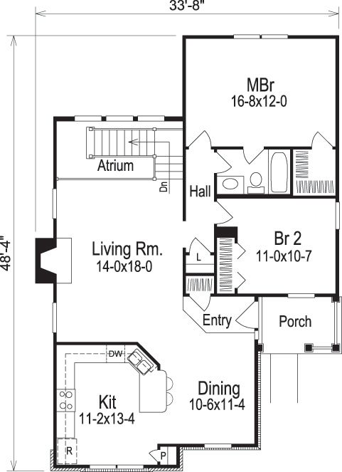 Floor Plan Main Level