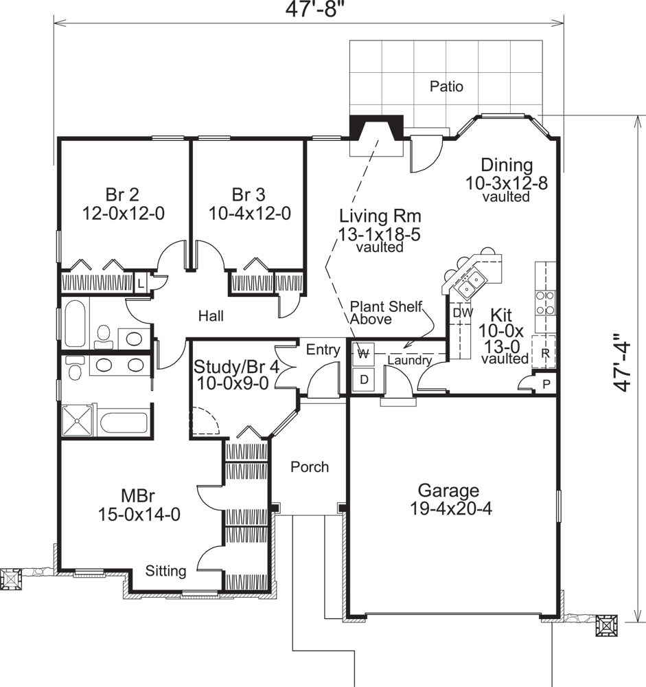 Floor Plan Main Level
