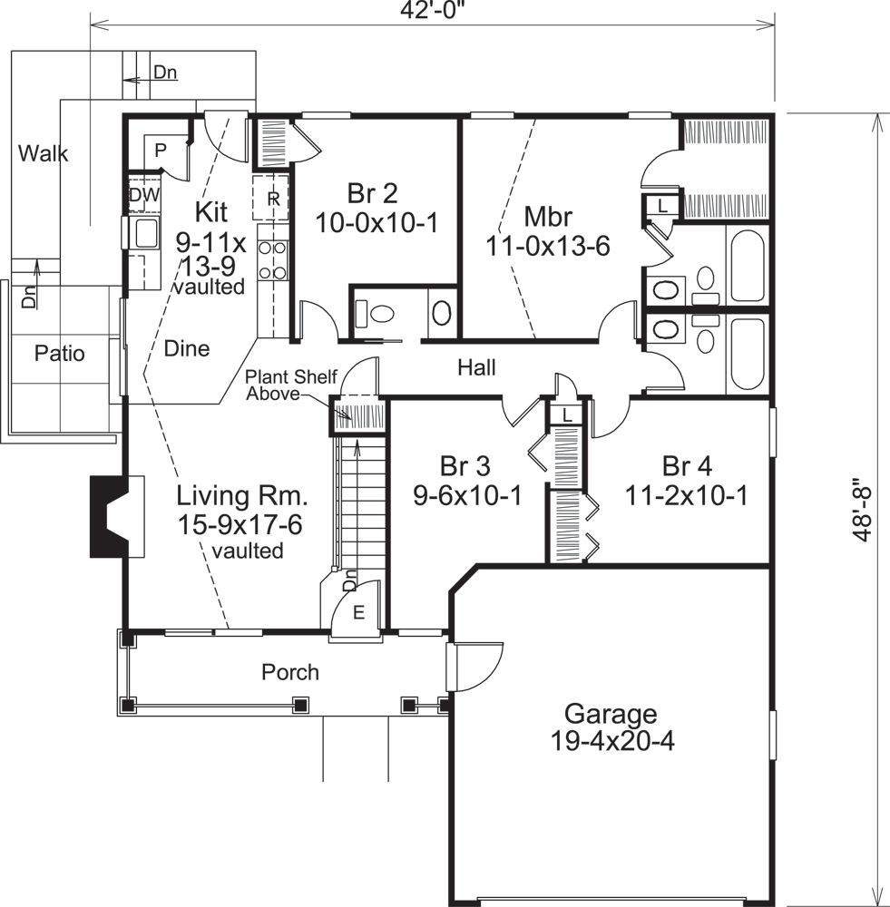 Floor Plan Main Level