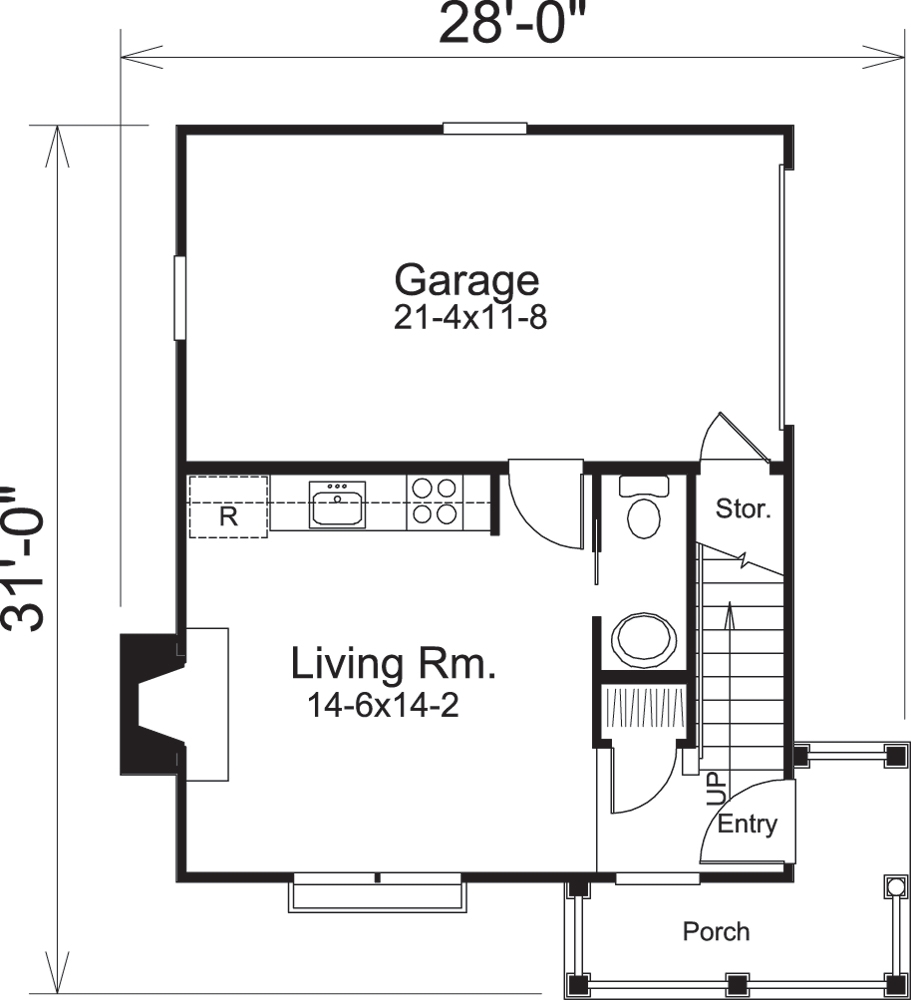 Floor Plan Main Level