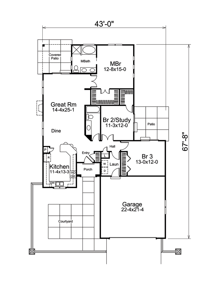 Floor Plan Main Level