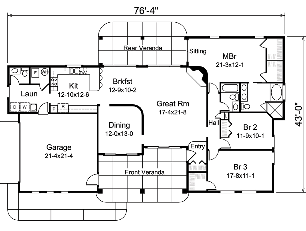 Floor Plan Main Level