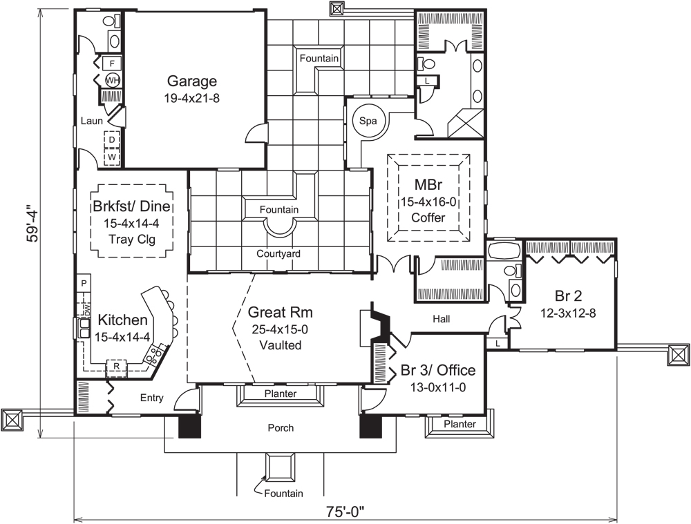 Floor Plan Main Level