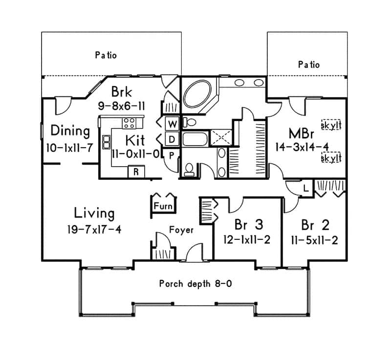 Floor Plan First Story