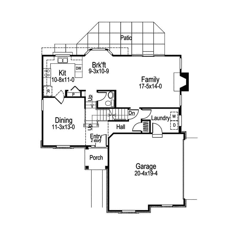 Floor Plan First Story