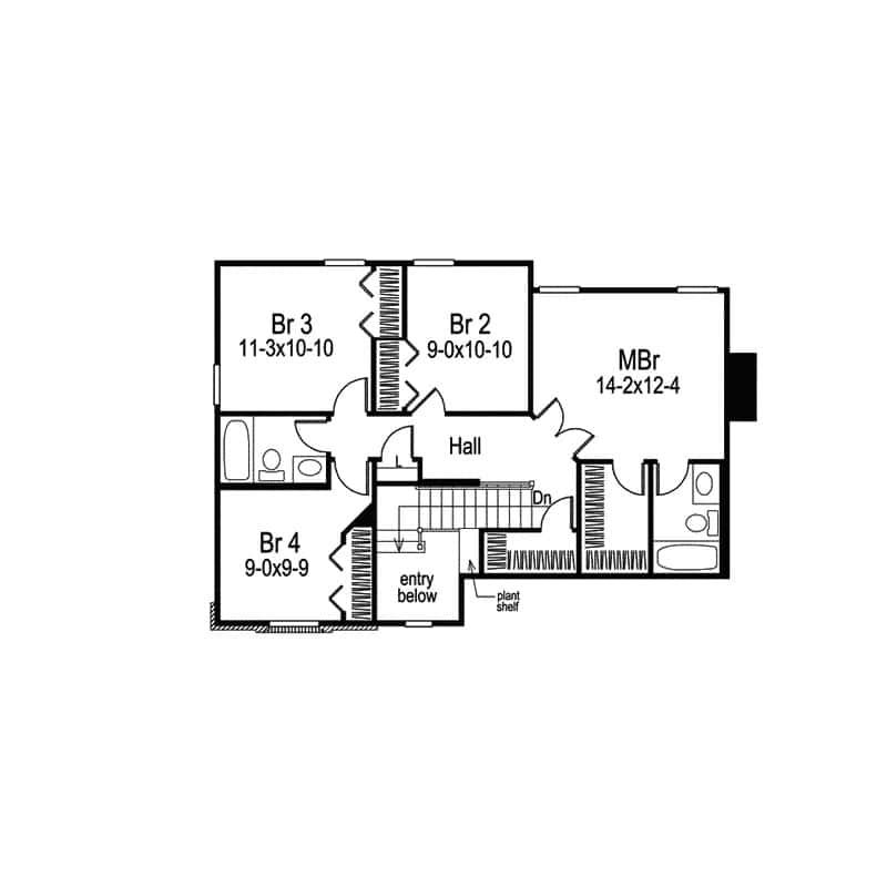 Floor Plan Second Story