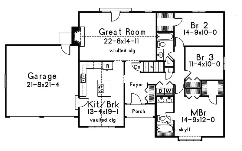 Floor Plan First Story