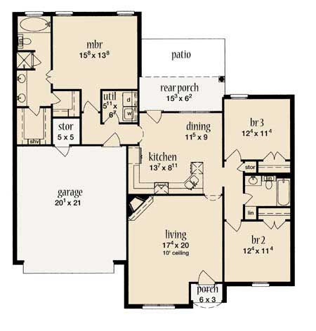 Floor Plan First Story