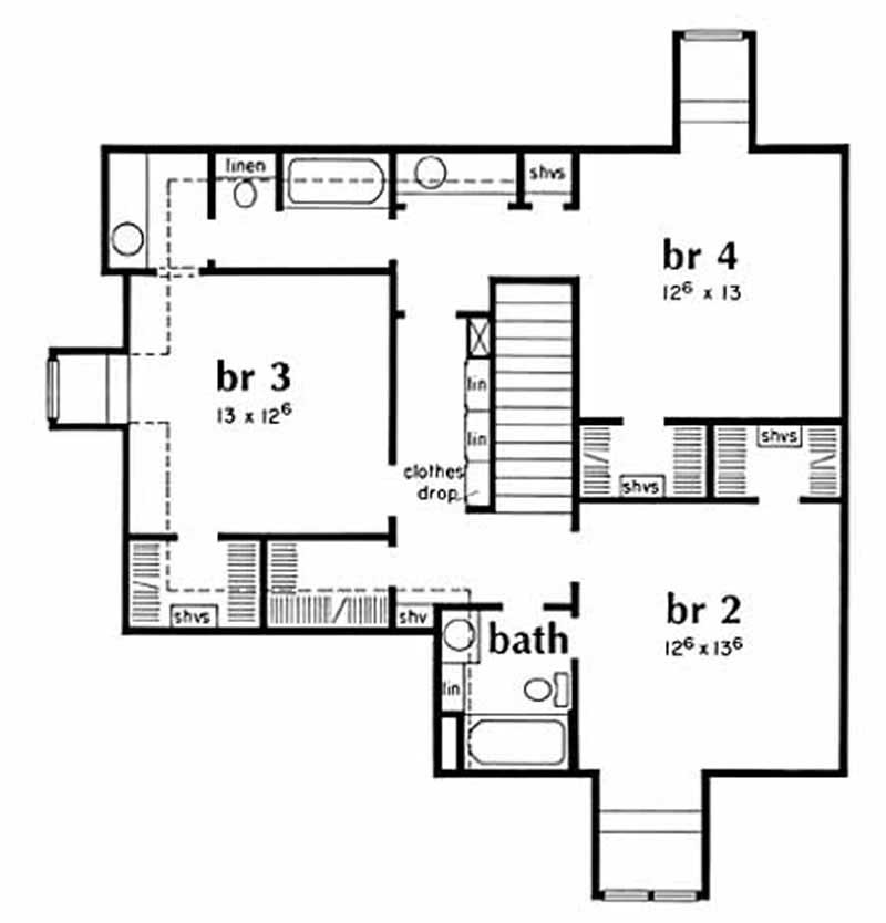 Upper Level Floor Plan