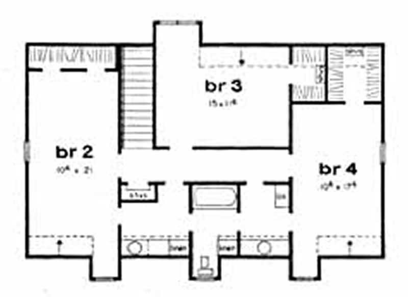 Upper Level Floor Plan