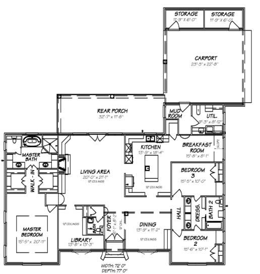 Floor Plan First Story