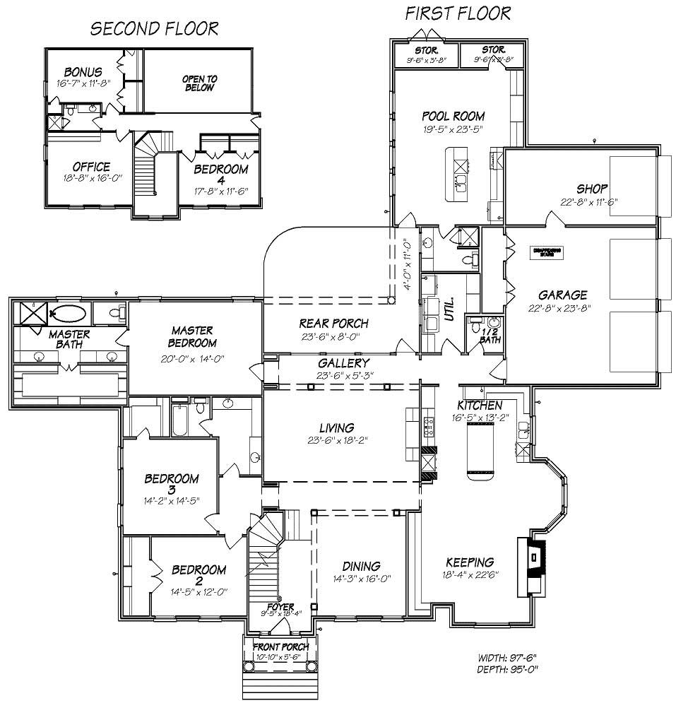 Floor Plan First Story