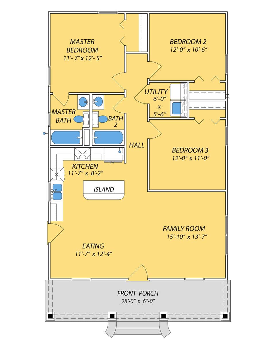 Floor Plan First Story