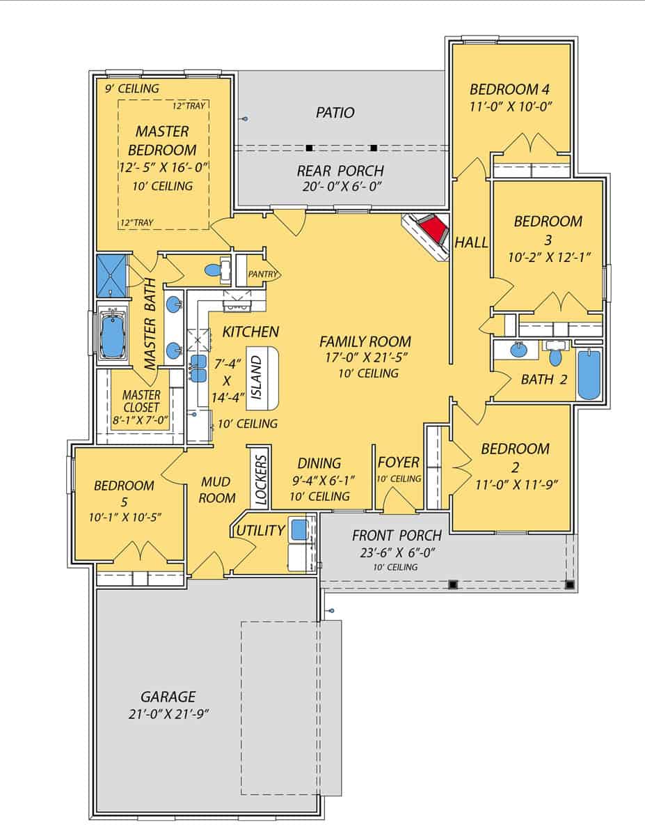 Floor Plan First Story